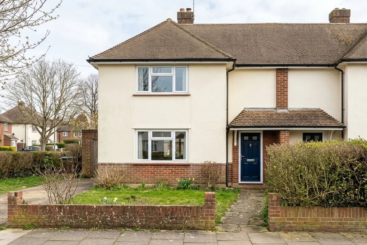 uPVC windows on a Horsham house